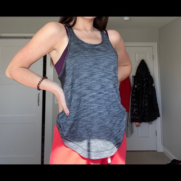 LULU LEMON GREY TANK TOP - Picture 4 of 5